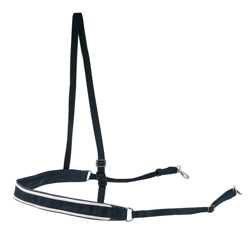 Finntack Pro Wide Nylon Breast Collar with Piping