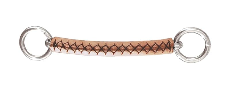 Filet d’enrênement Finntack, recouvert en cuir, droit