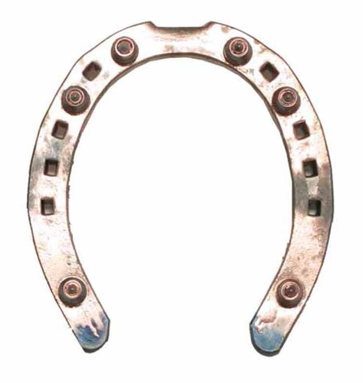 KW Hardmetal shoe, Front 15x6, w/ 6 studs (10mm)