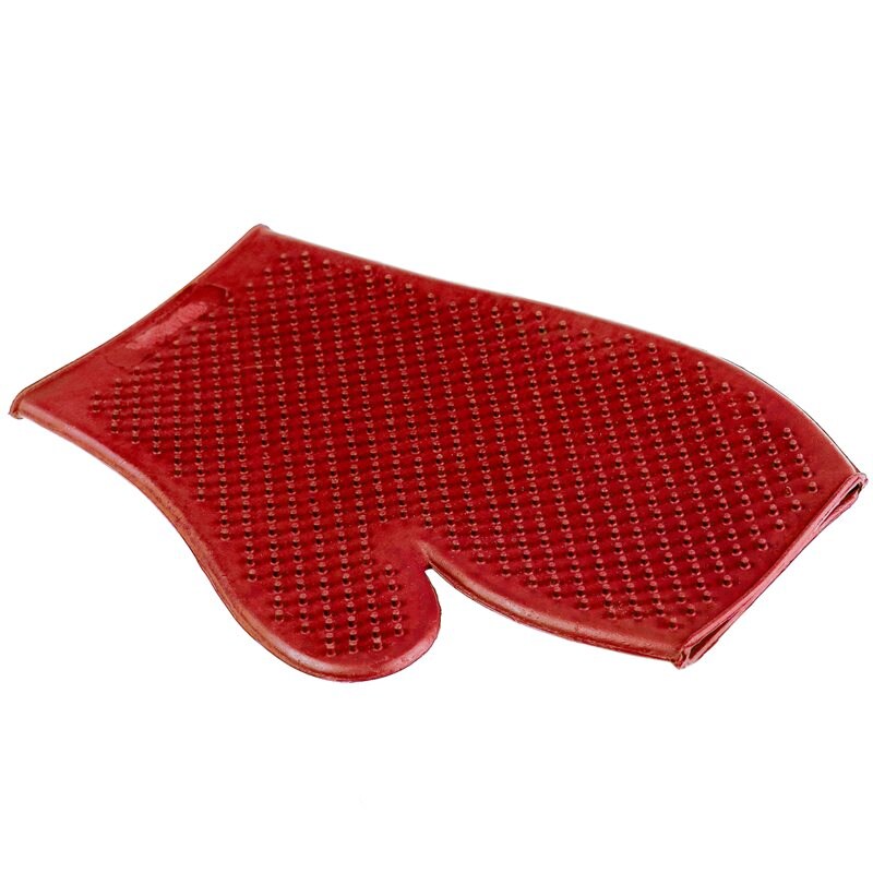 Rubber Washing and Grooming Glove