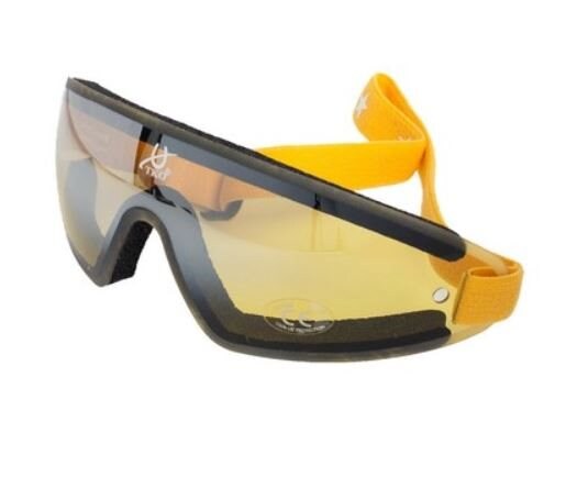 TKO Aerodynamic Framed Polycarbonate race goggles Evolution Mode