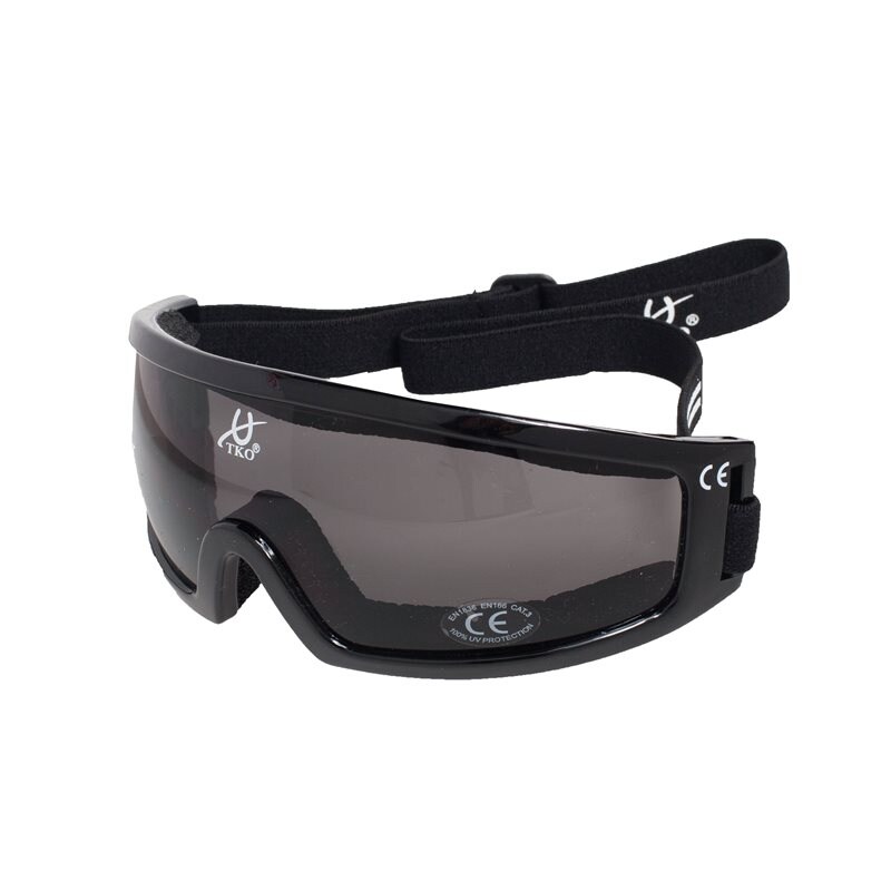 TKO Aerodynamic Framed Polycarbonate race goggles Evolution Mode