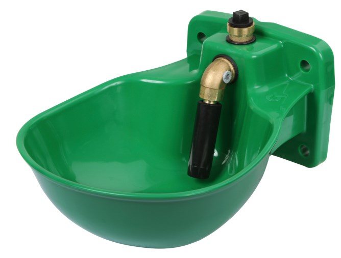 Kerbl Water bowl K75, plastic, 2.8L half inch connection