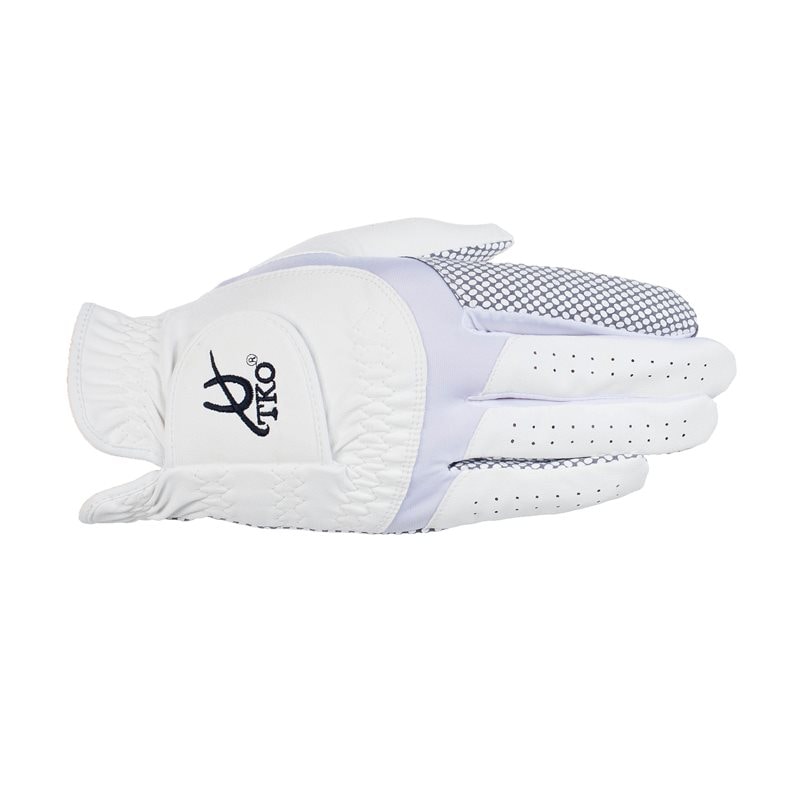 TKO Synthetic Leather Race Gloves with silicone palm Extra Grip