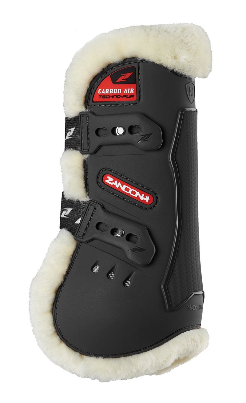 Zandona Guêtres de protection protège-tendons fourrure Carbon Air Techno-Fur