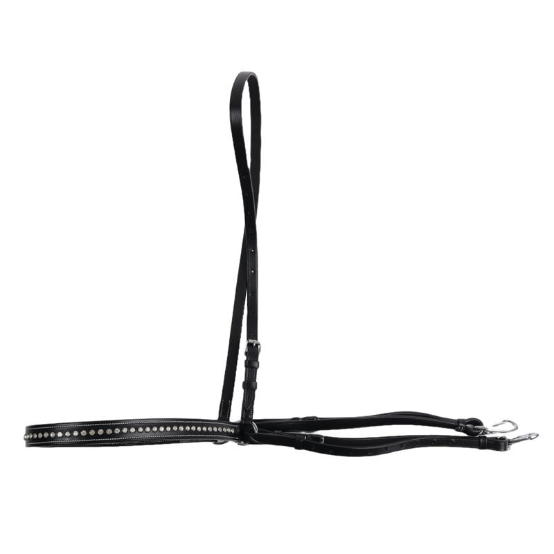 Racing Essentials Leather Breast Collar with Diamonds