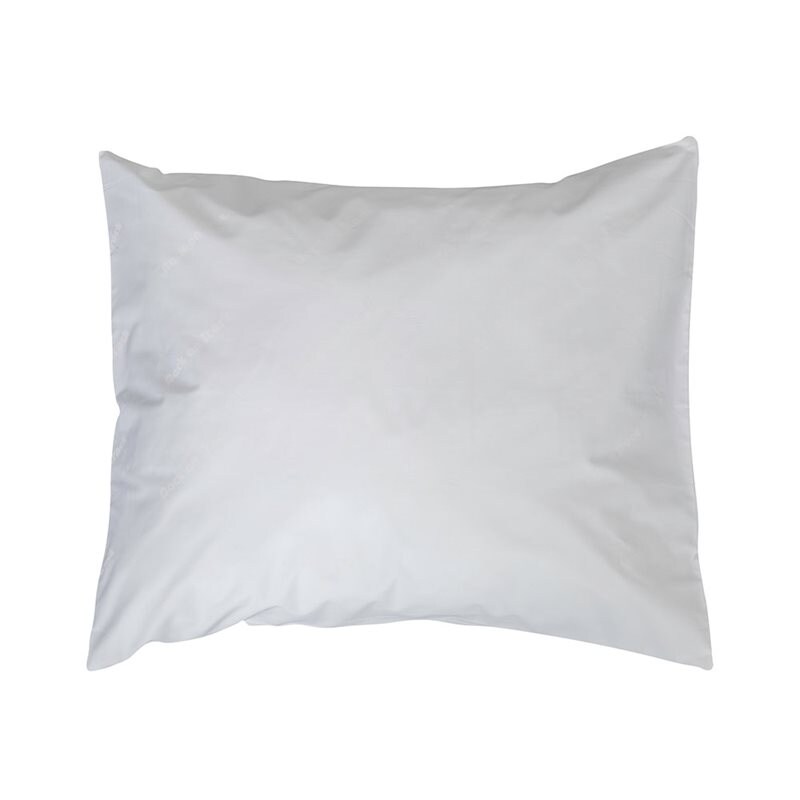 Back On Track Pillow Case, White
