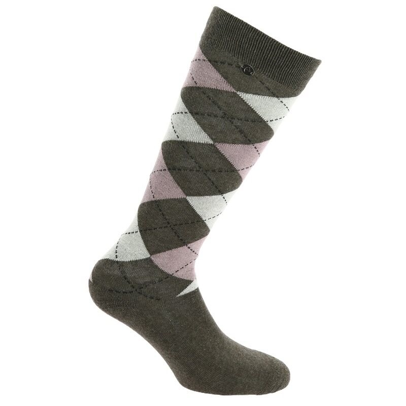 Equithème Argyle Rideknestrømper