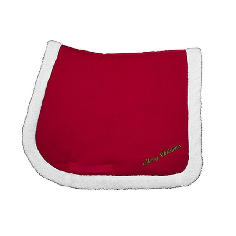 Equithème Noël Christmas Saddle Pad