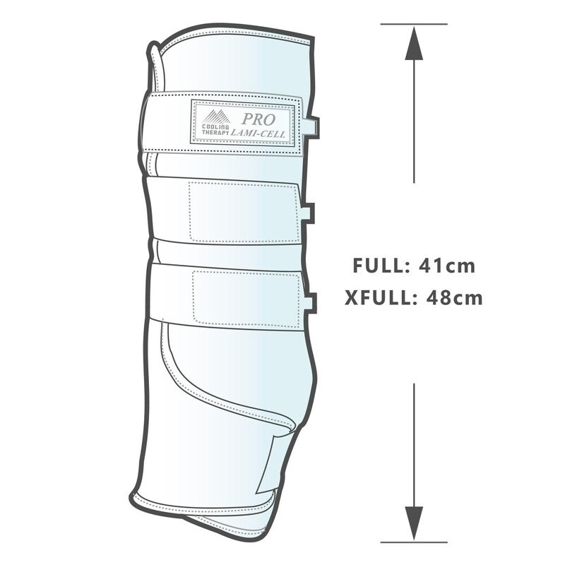 Lami-cell Guêtres de Repos avec Effet Froid (F)