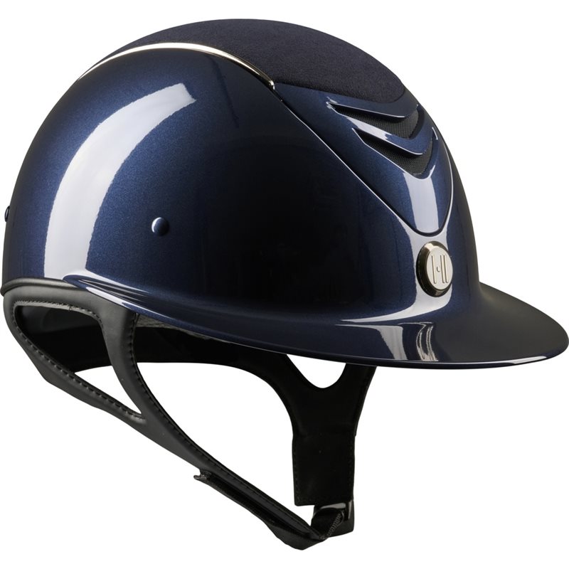 One K Avancé Riding Helmet, Chamude Top, Chrome Pipe