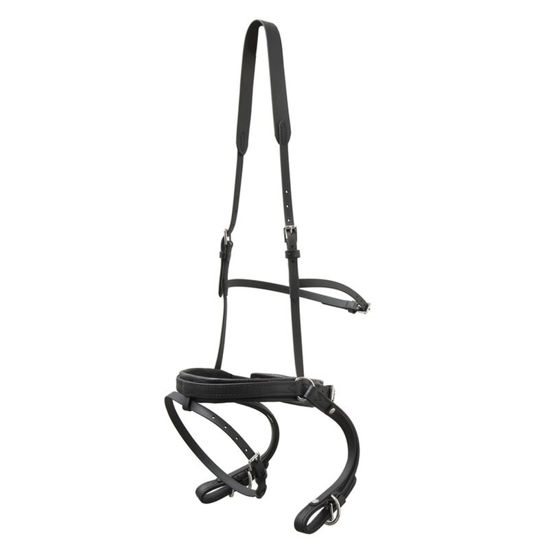 Wahlsten Premium Balance Driving Halter, Synthetic/Leather