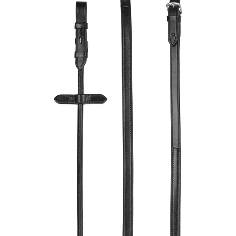 Rênes en cuir roulé / caoutchouc Catago