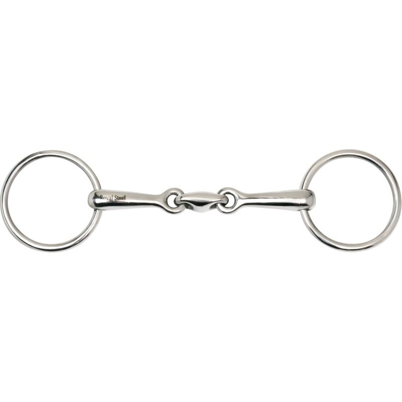 HorseGuard Gag-kuolain, yksinivelinen Drop SS, 18mm