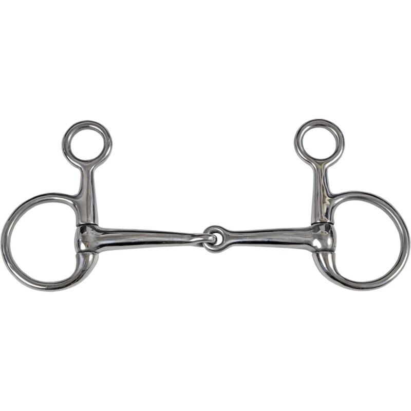 HorseGuard Half Cheek Snaffle Bit, 13mm