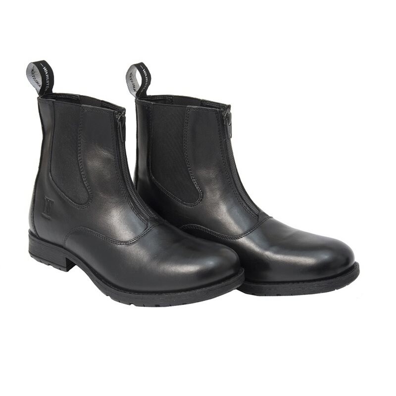 Wahlsten Jodhpur Boots With Front Zipper