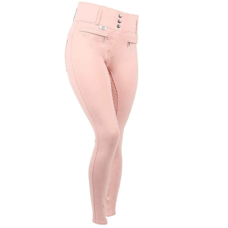 Equestrian Essentials Madrid Silikonhelskodda damridbyxor med hög midja
