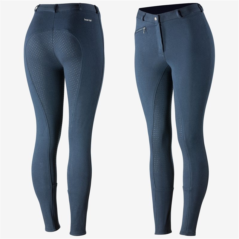 Horze Women's Active Silicone Grip Full Seat Breeches