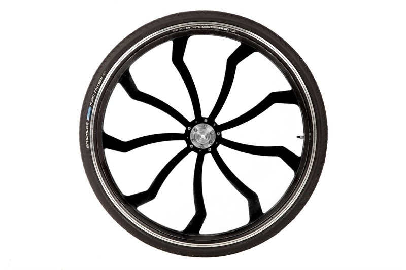 Buy Finntack Sulky wheel 24, for ponysulky, stainless (sold in pairs)