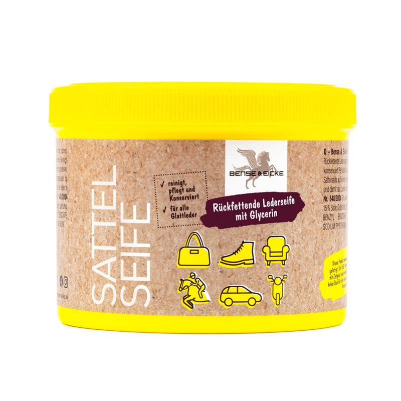 Bense & Eiche Saddle Soap w/Glycerine 500 ml.