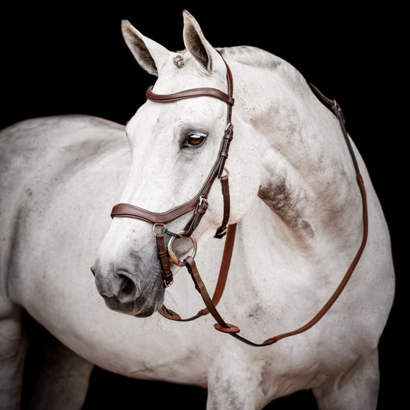 Horseware Micklem® Competition Bridle with Rubber Reins