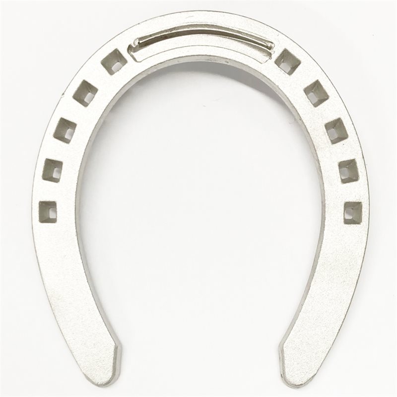 Mustad Alu 15x6, front, toe clipped (pair)