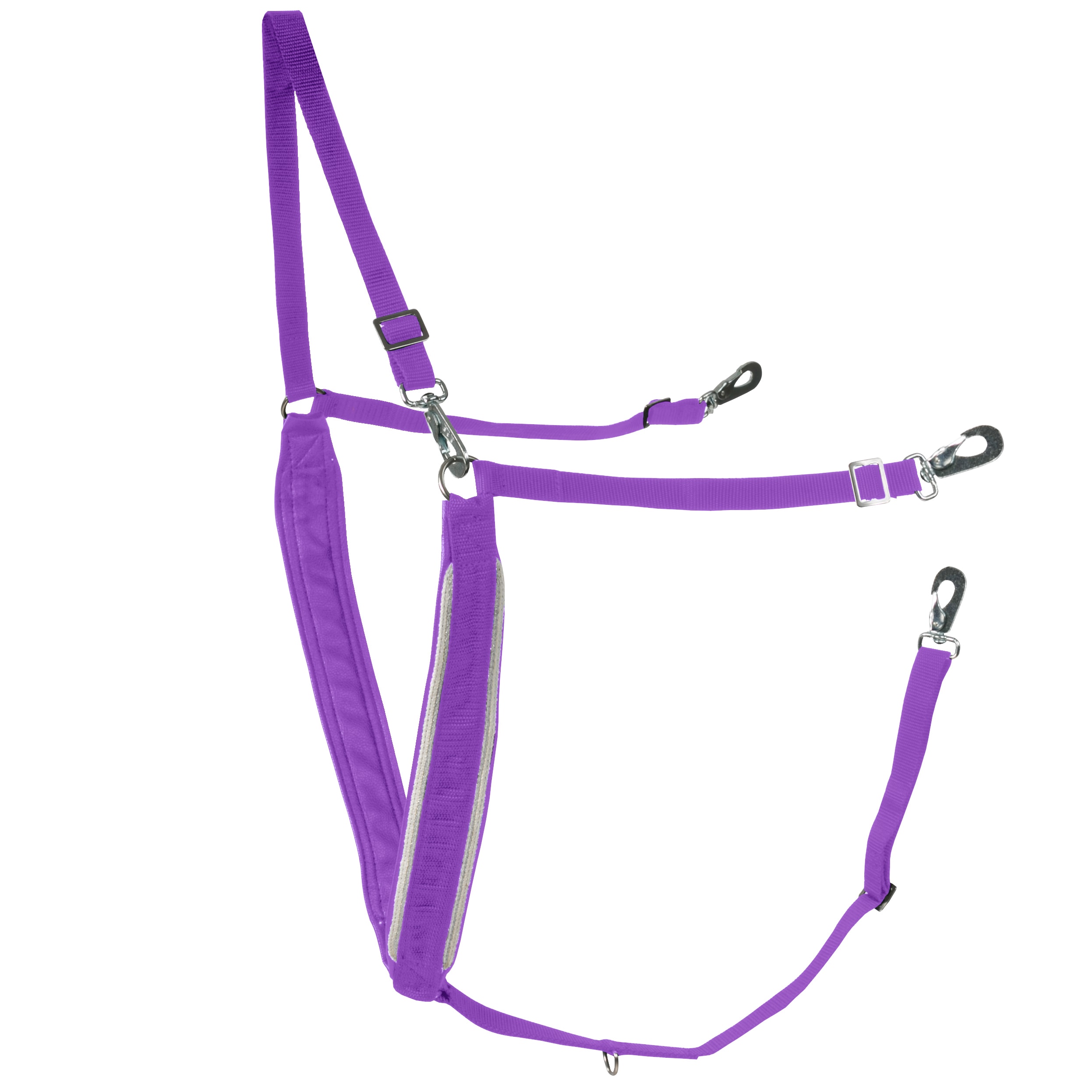 Finntack Pro Wide Y Nylon Breast Collar with Piping