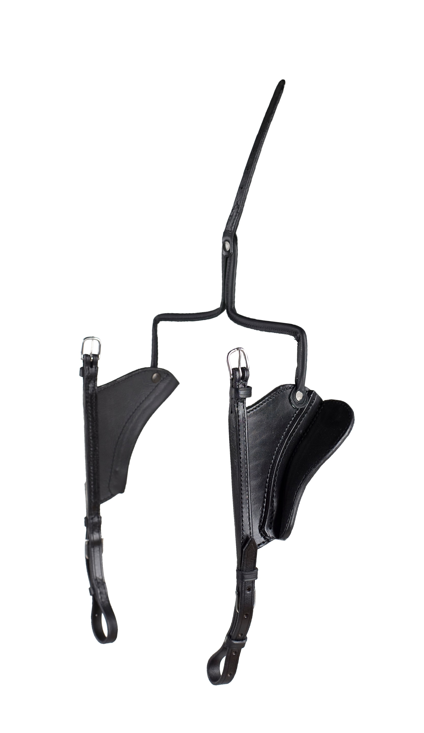 Sichtfeld-Einschränkungen mit Backenstücken, Leder