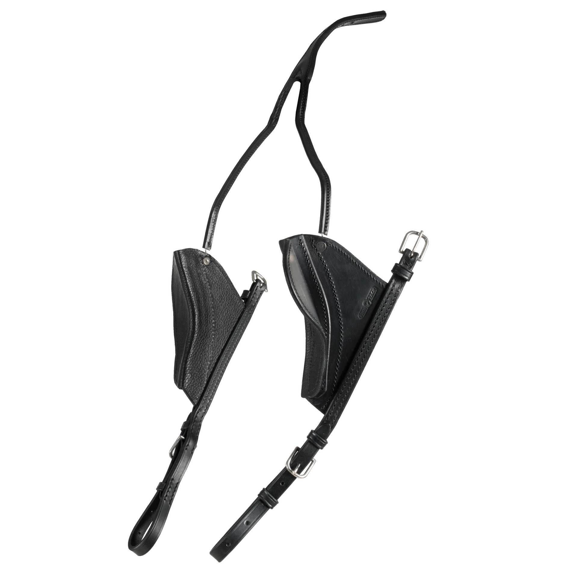 Sichtfeld-Einschränkungen mit Backenstücken, Leder