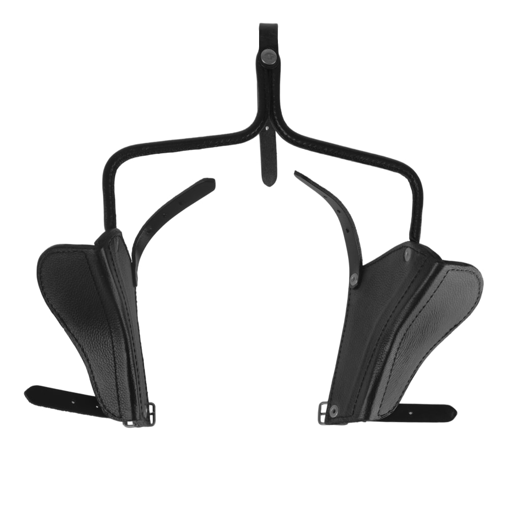 Finntack, hintere Lederscheuklappen