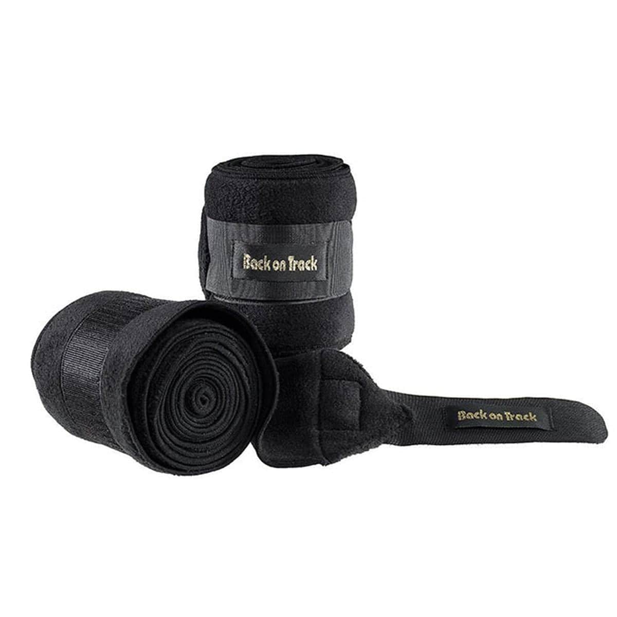 Back on Track Guêtres d'écurie Royal Quick Wraps Deluxe Noir Back on Track Guêtres d'écurie Royal Quick Wraps Deluxe Noir
