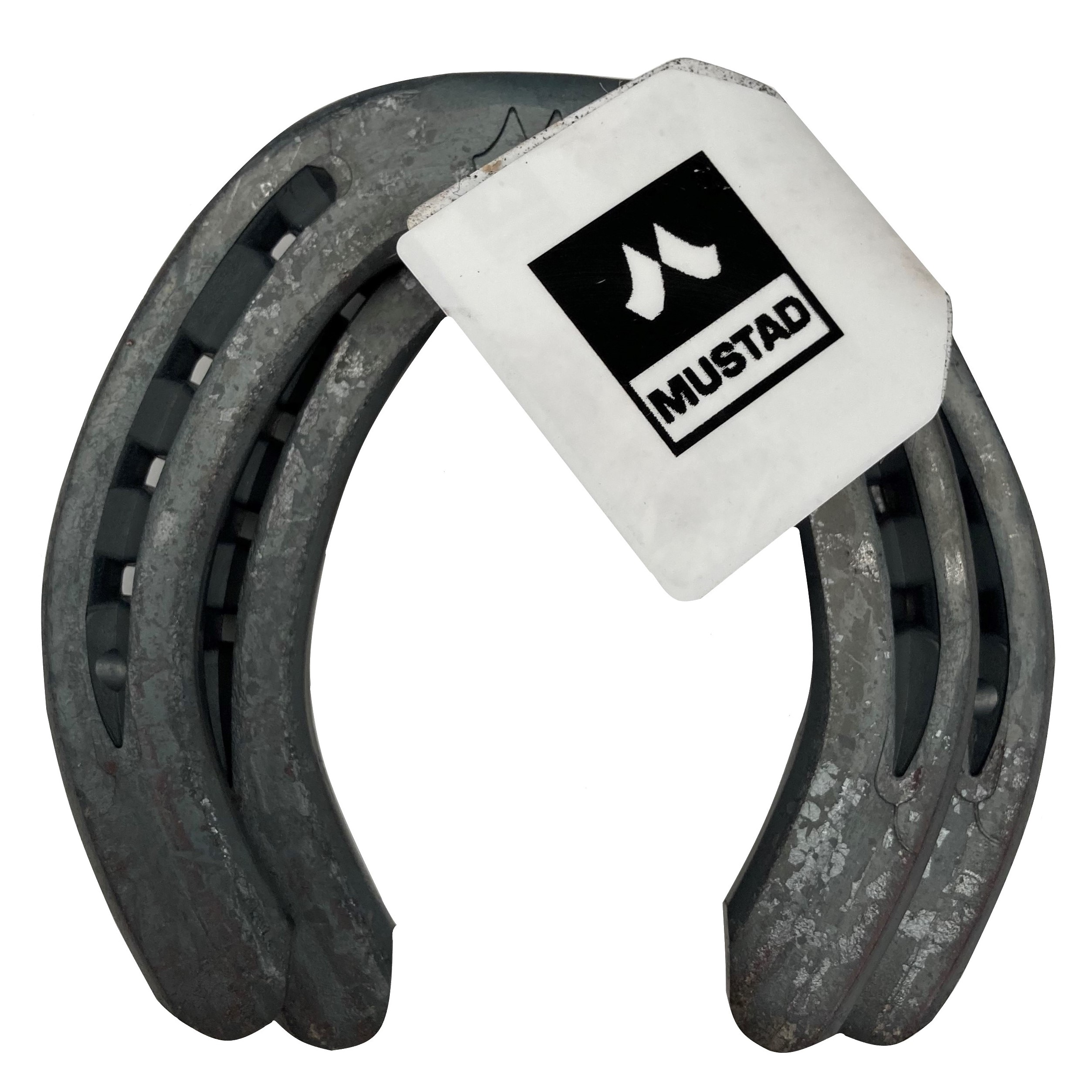Mustad Libero Hind, 20x8, PAIR PACKED, toe clipped riding shoe