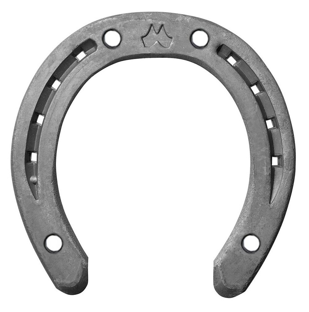 Mustad LIBERO ratsukenkä, etu, varvaskäänne, 20x8/ 22x8/ 25x8, 4xM10 hokinreiällä