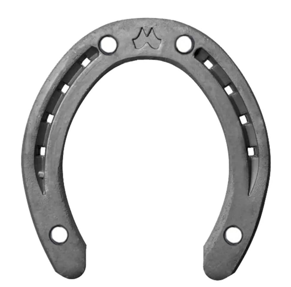 Mustad Libero ratsukenkä, taka, varvaskäänne, 20x8/ 22x8/ 25x8, 4 x M10 hokinreiällä