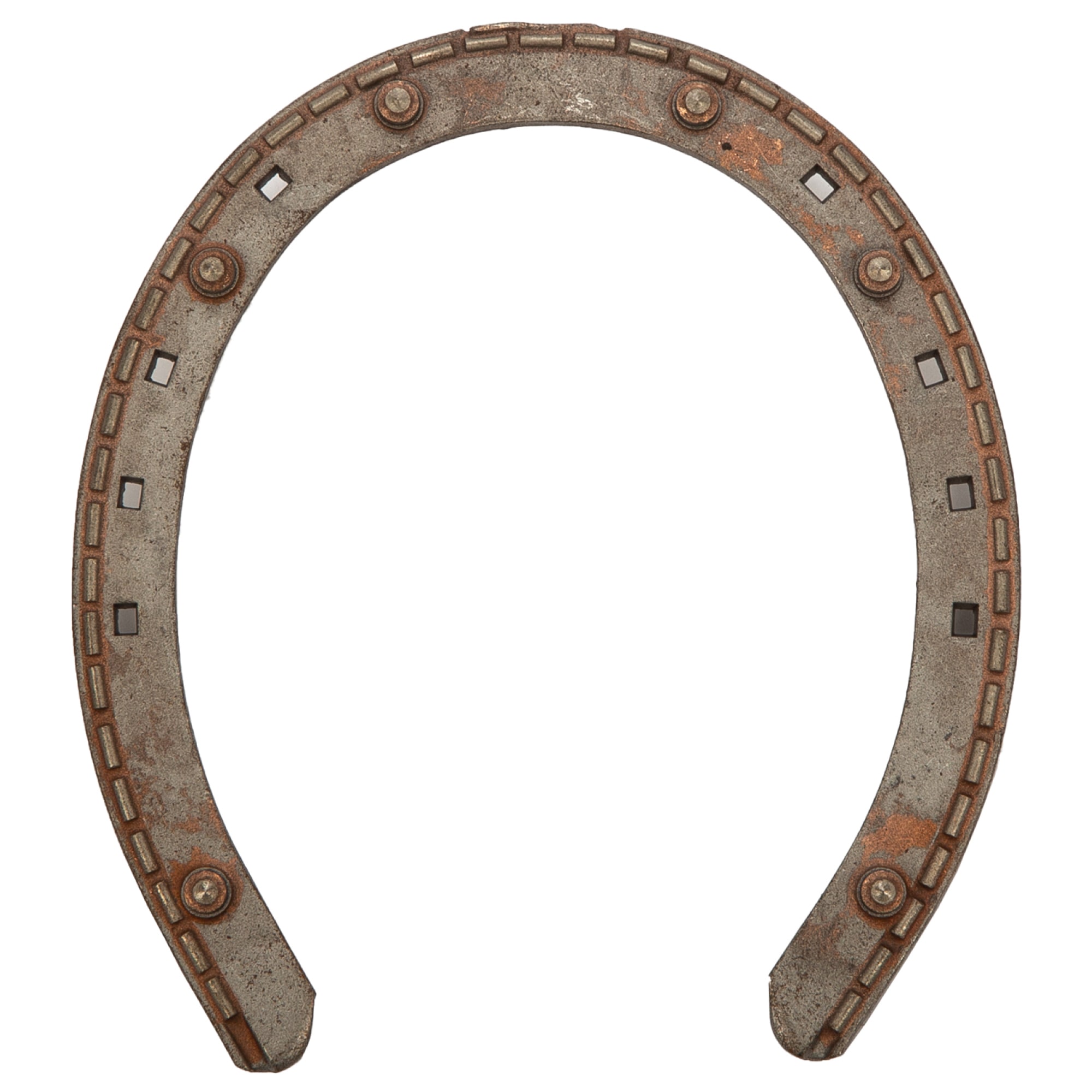 Hard metal horseshoe (goldshoe) 15x4, w/ 6 studs (4mm)
