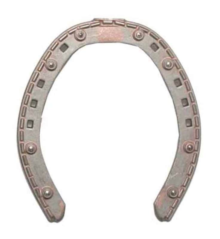 KW Hardmetal horseshoe (goldshoe), Hind 15x4, w/ 8 studs (4mm)