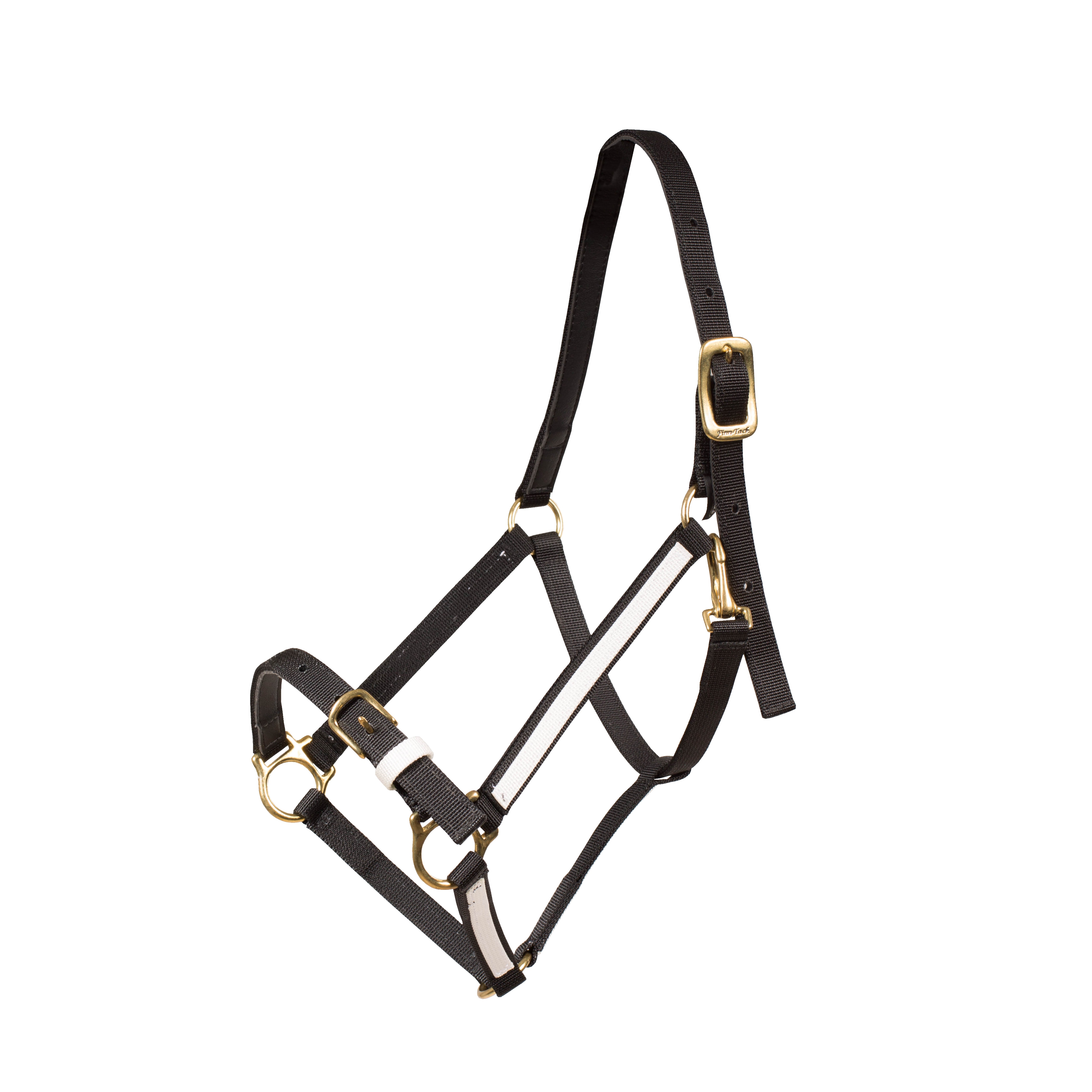 Finntack Pro Synthetic Yankee Nylon Halter with Open Nose