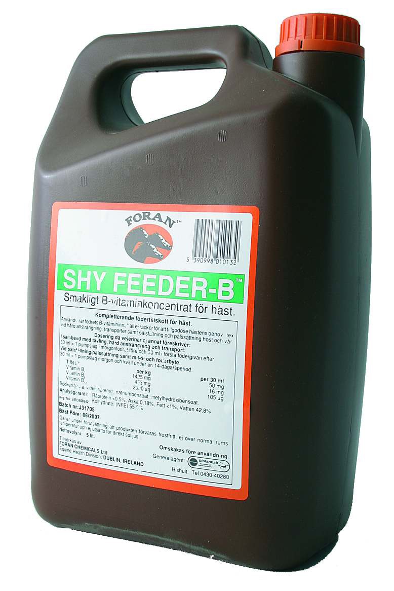 Foran Shy Feeder B-vitamin, 5 liter