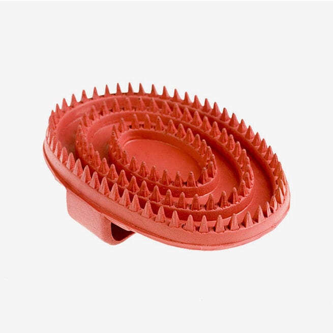 Rubber Curry Brush, Small
