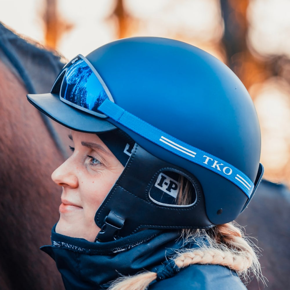 Finntack Pro Casco da Trotto "Edizione Opaca"