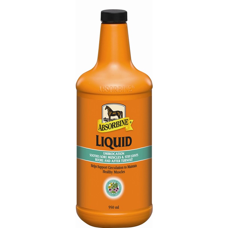 Absorbonne Absorbine Embrocation Liquid VetLin -linimentti, 950 ml - Finntack