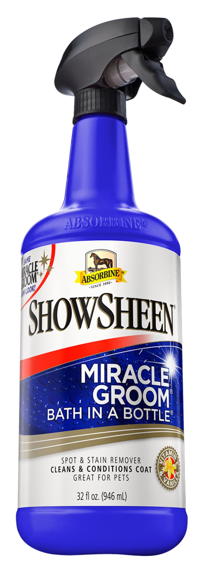 Absorbine Miracle Groom med spray, 946ml