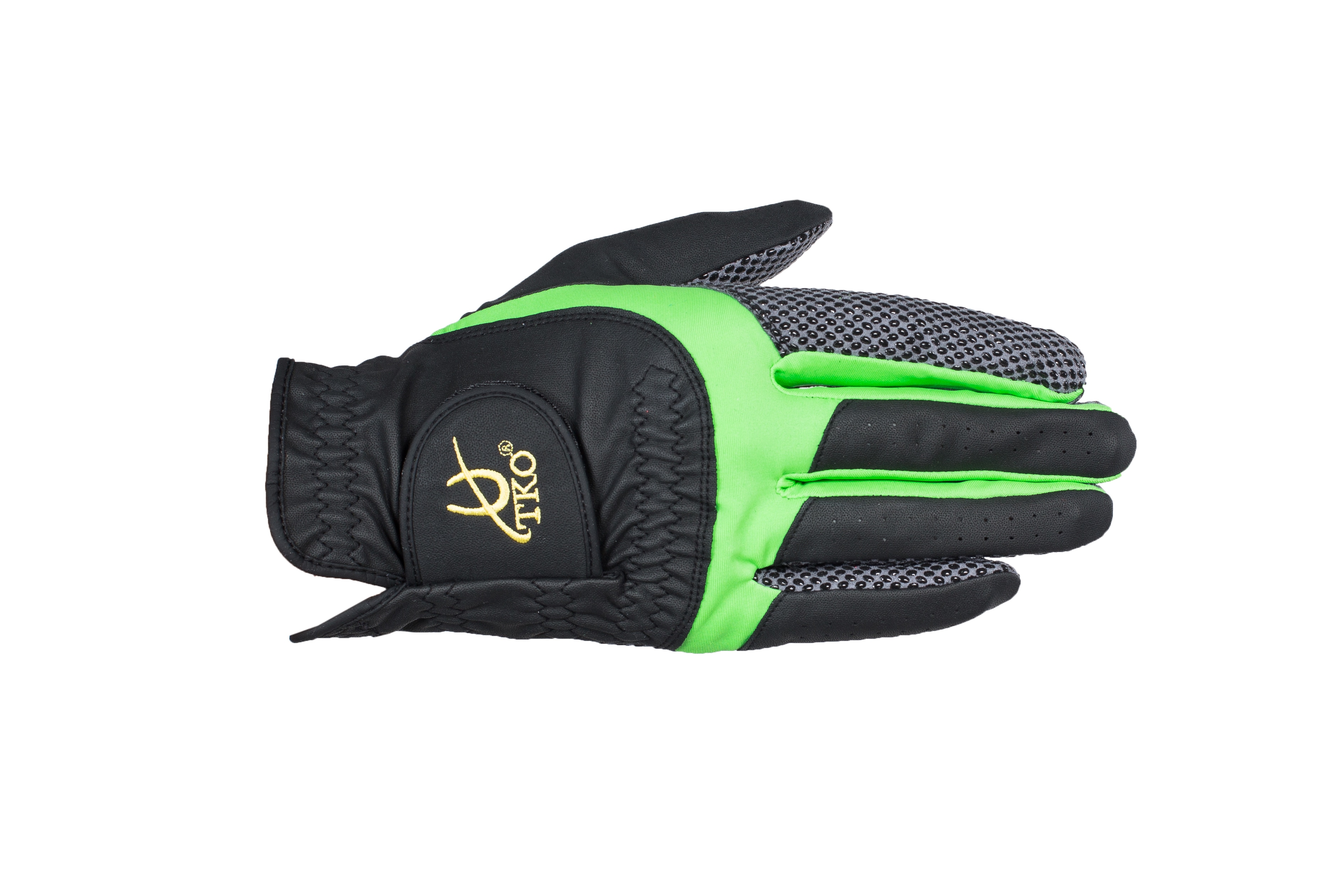 TKO Synthetic Leather Race Gloves with silicone palm Extra Grip