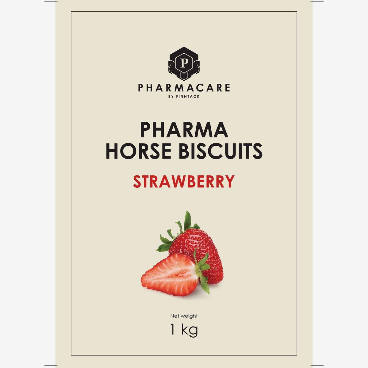 Pharmacare Hestegodteri - Jordbær