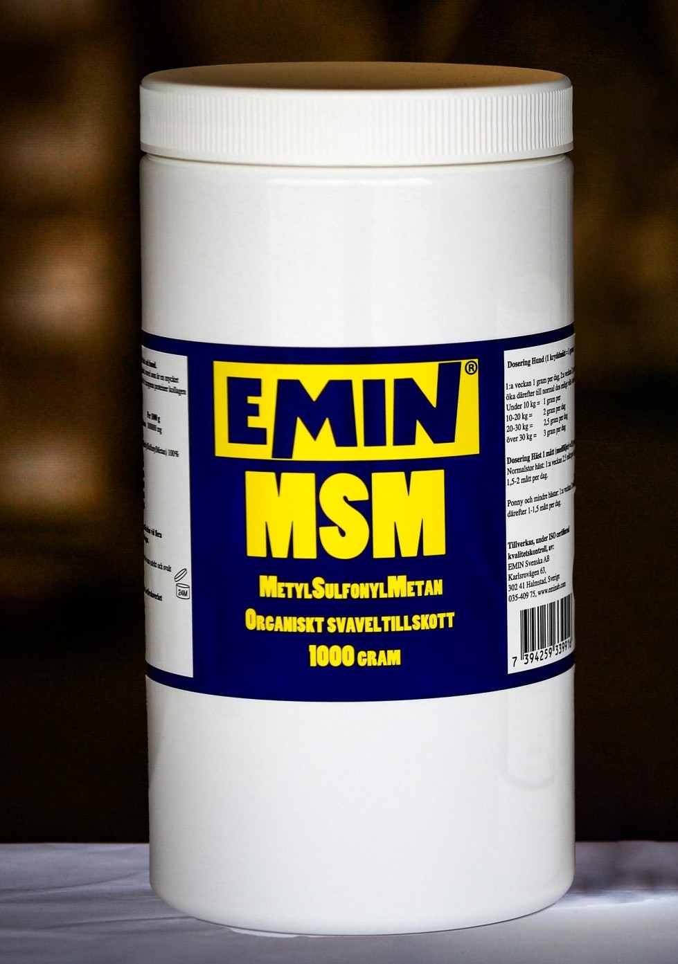 Emin MSM 100%, 1000 g