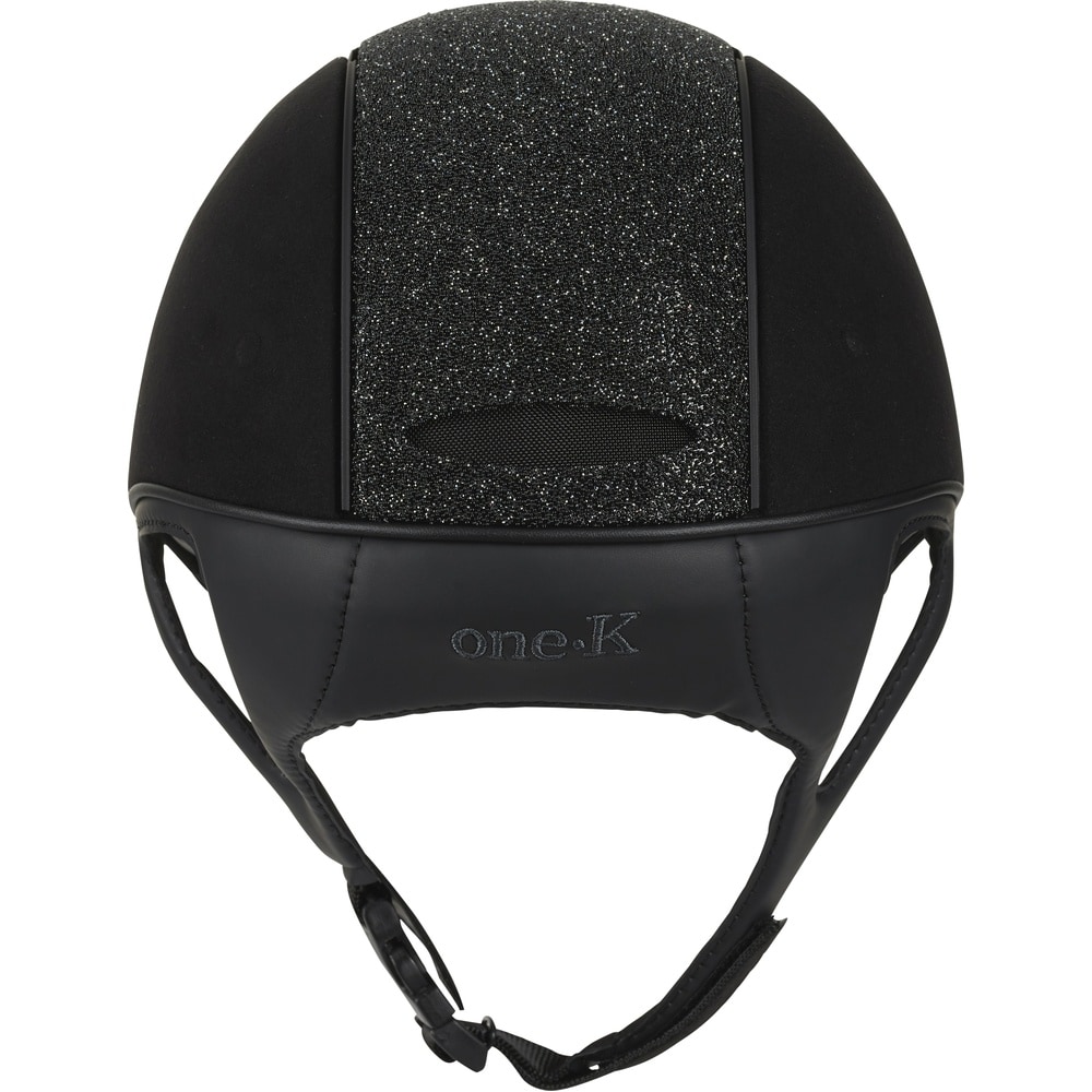 One K Defender Elegant Riding Helmet, Chamude with Glitter Top