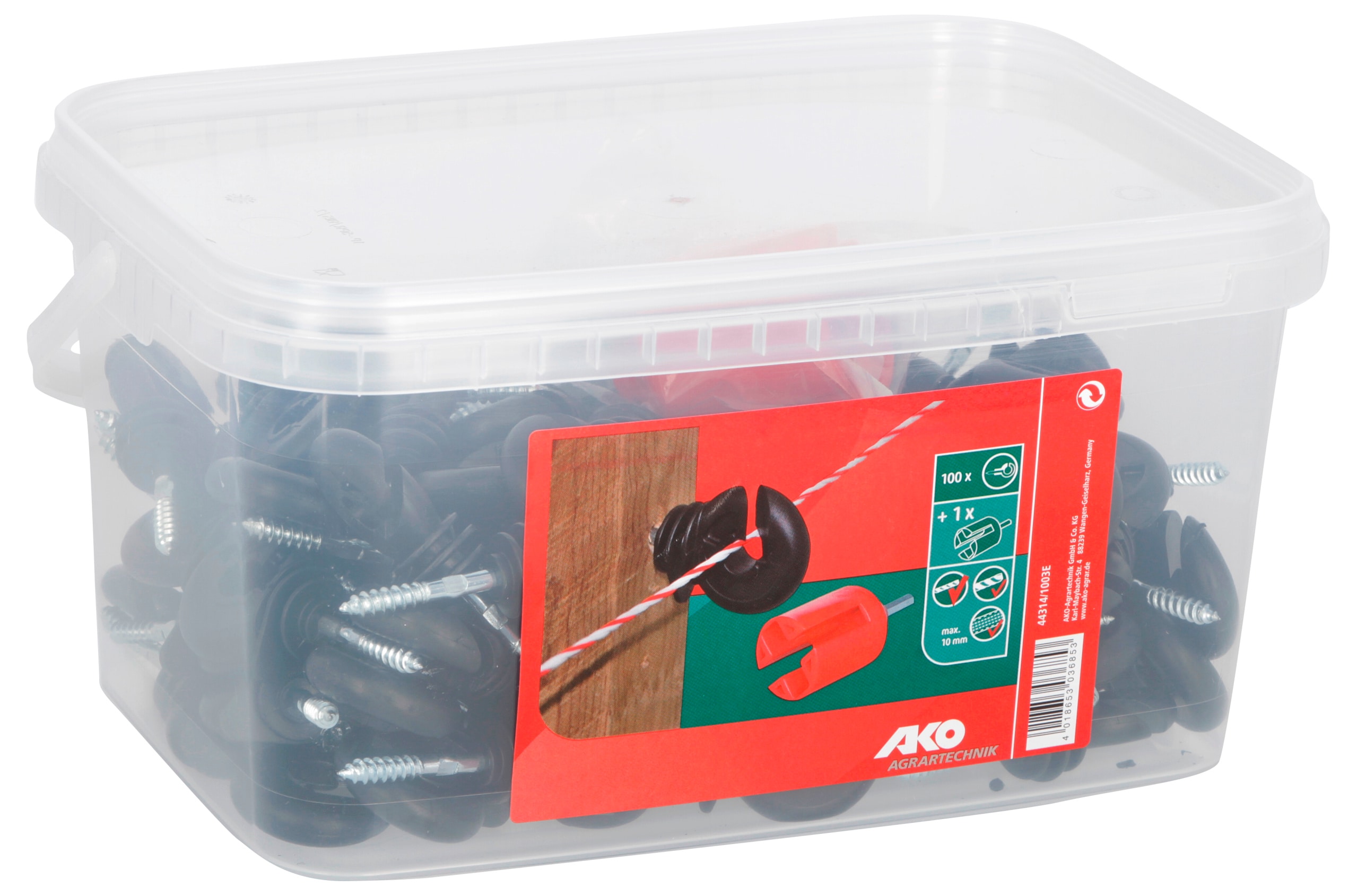 AKO Ring Insulator compact, 100 pcs