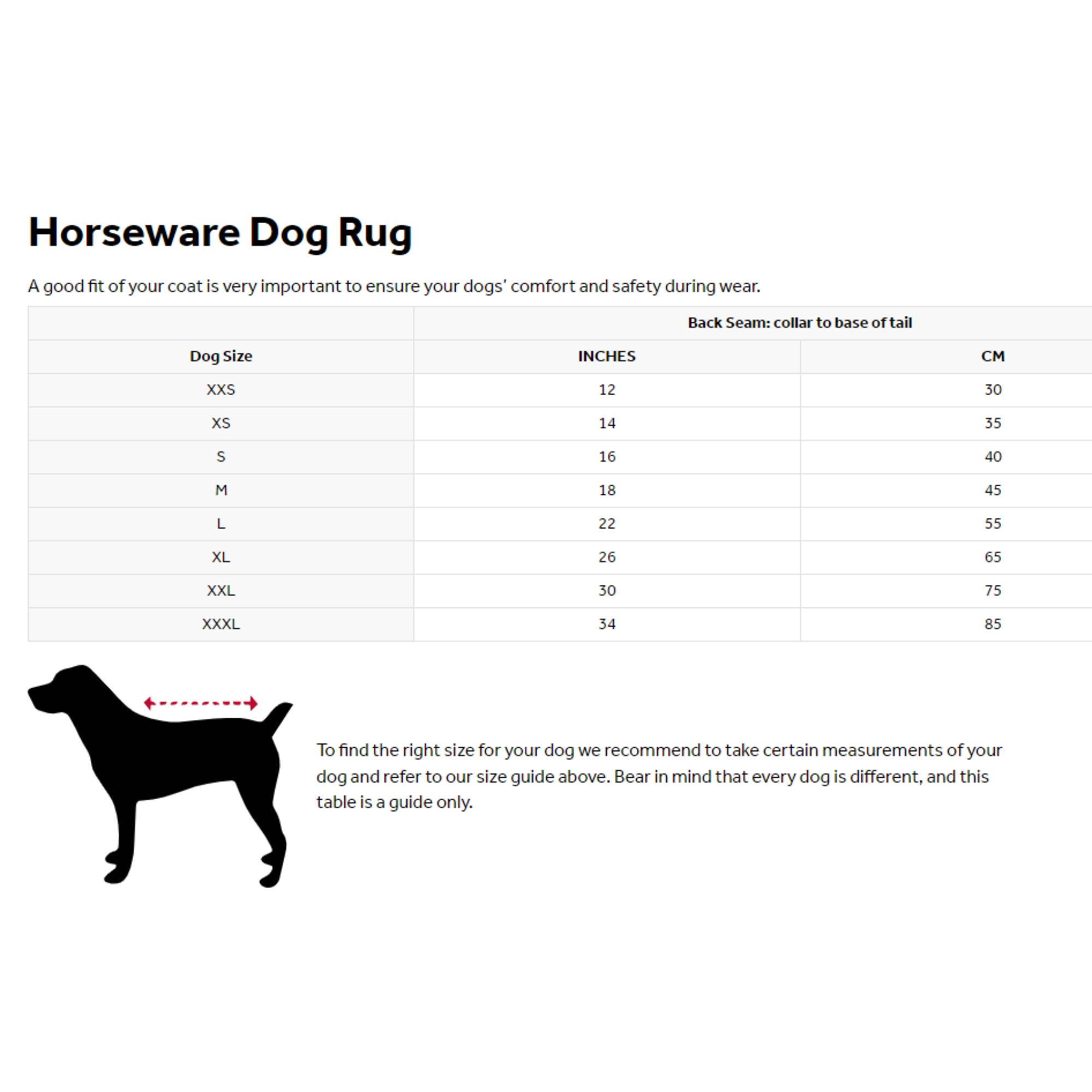Horseware Signature Dog Rain Coat