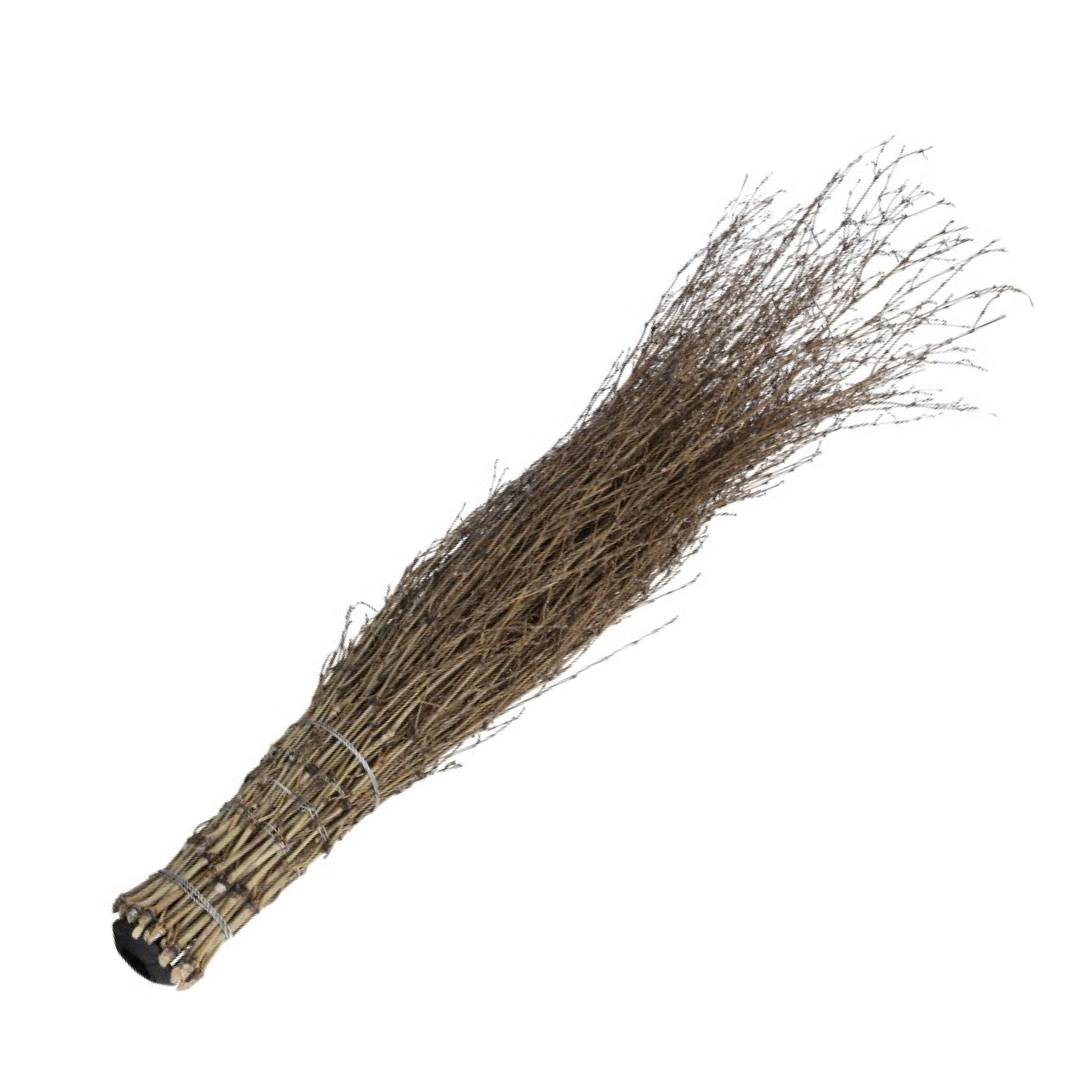 Besom made from bamboo