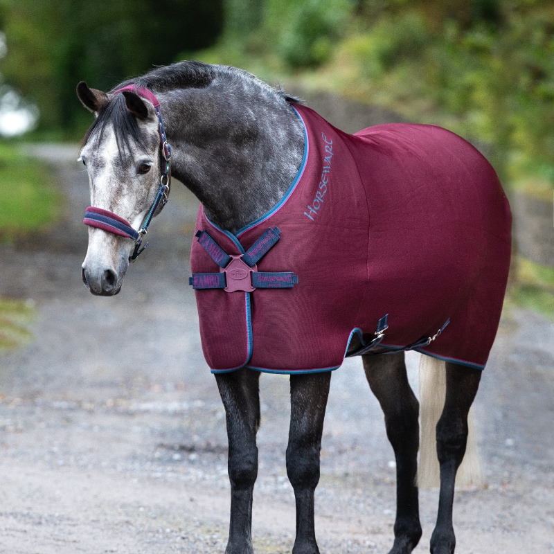 Horseware Rambo® Airmax Cooler -loimi, jossa levyllinen etukiinnitys (ei täytettä)